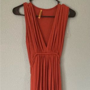 Rachel Pally, ankle length dress. Worn once. Tie back.